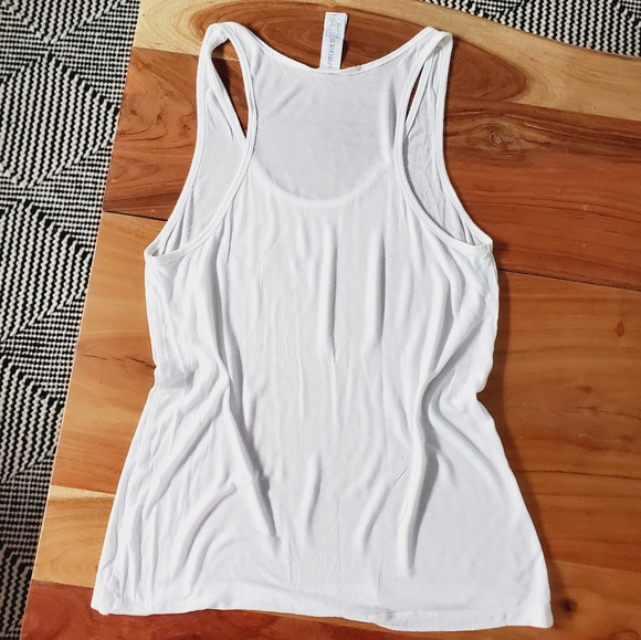 2/$35- Forever 21 "Coffee First" backwards lettered  tank top- Small - Picture 2 of 7